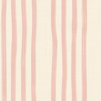 Pastel Blush Linen Stripe Texture Large tapete