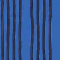 Bold Midnight Brushstroke Stripes Blue Medium tapete