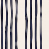 Minimalist Indigo Blue Textured Stripe Medium tapete