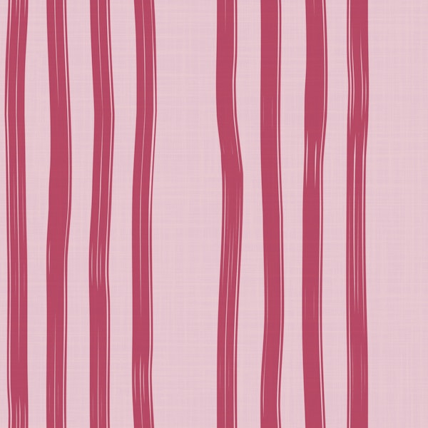 Modern Blush Pink Brushstroke Stripes Medium