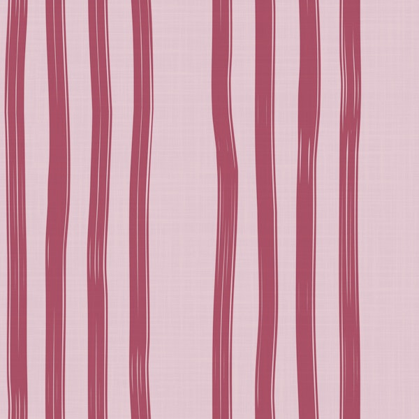 Scandi Rose Vertical Painted Stripes Large