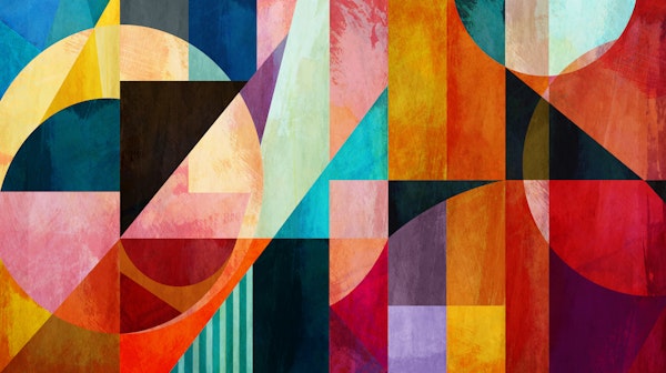 Modern Abstract Geometric Shapes