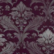 Luxury Damask Deep Purple