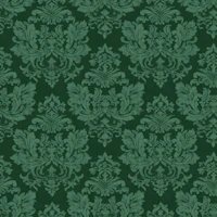 Antique Emerald Baroque Damask wallpaper