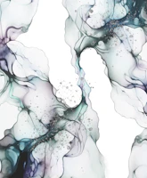 Ethereal Ink Clouds wallpaper