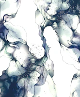 Ocean Ink Marble Flow wallpaper