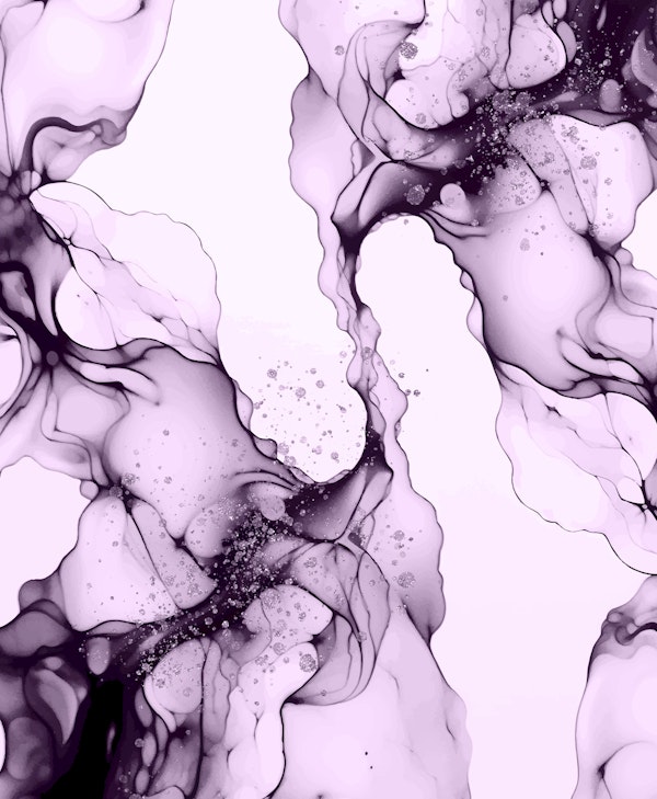 Lavender Ink Flow