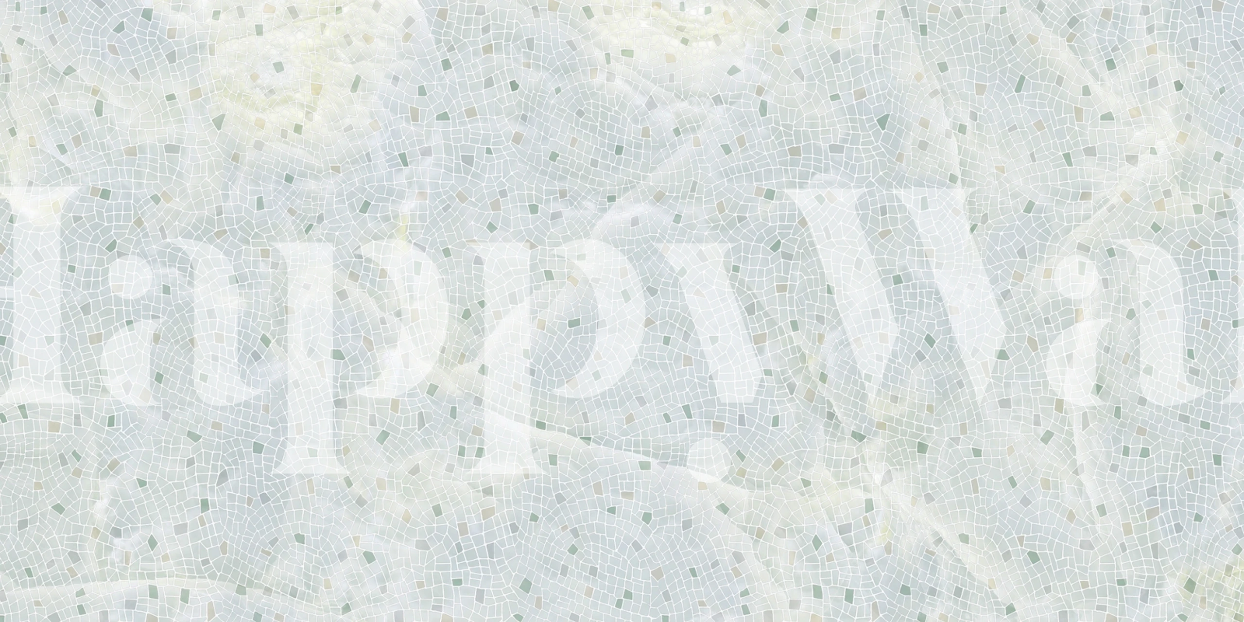 Soft Green Mosaic tapete