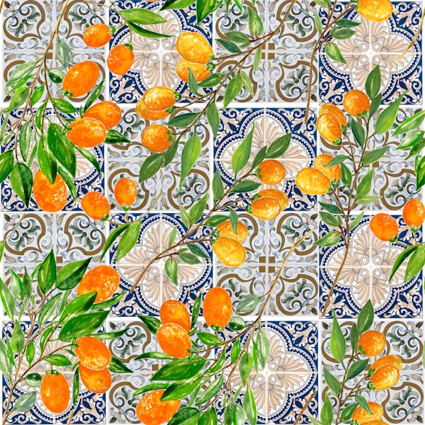 Oranges Branch Mediterranean Tiles