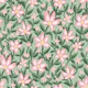 Scandinavian Floral Garden sage green-pink