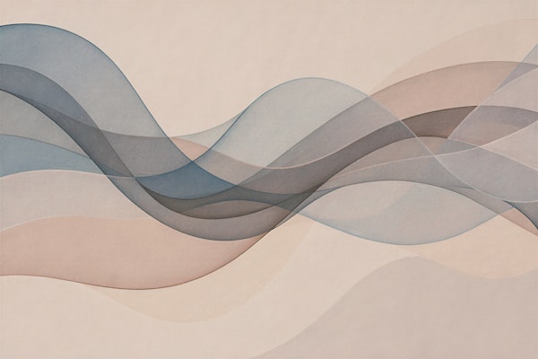 Calm Abstract Flowing Waves