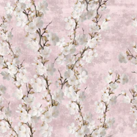 Cherry blossoms majestic pink-big papel pintado