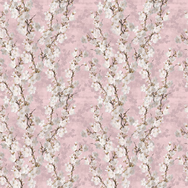 Cherry blossoms majestic pink-medium