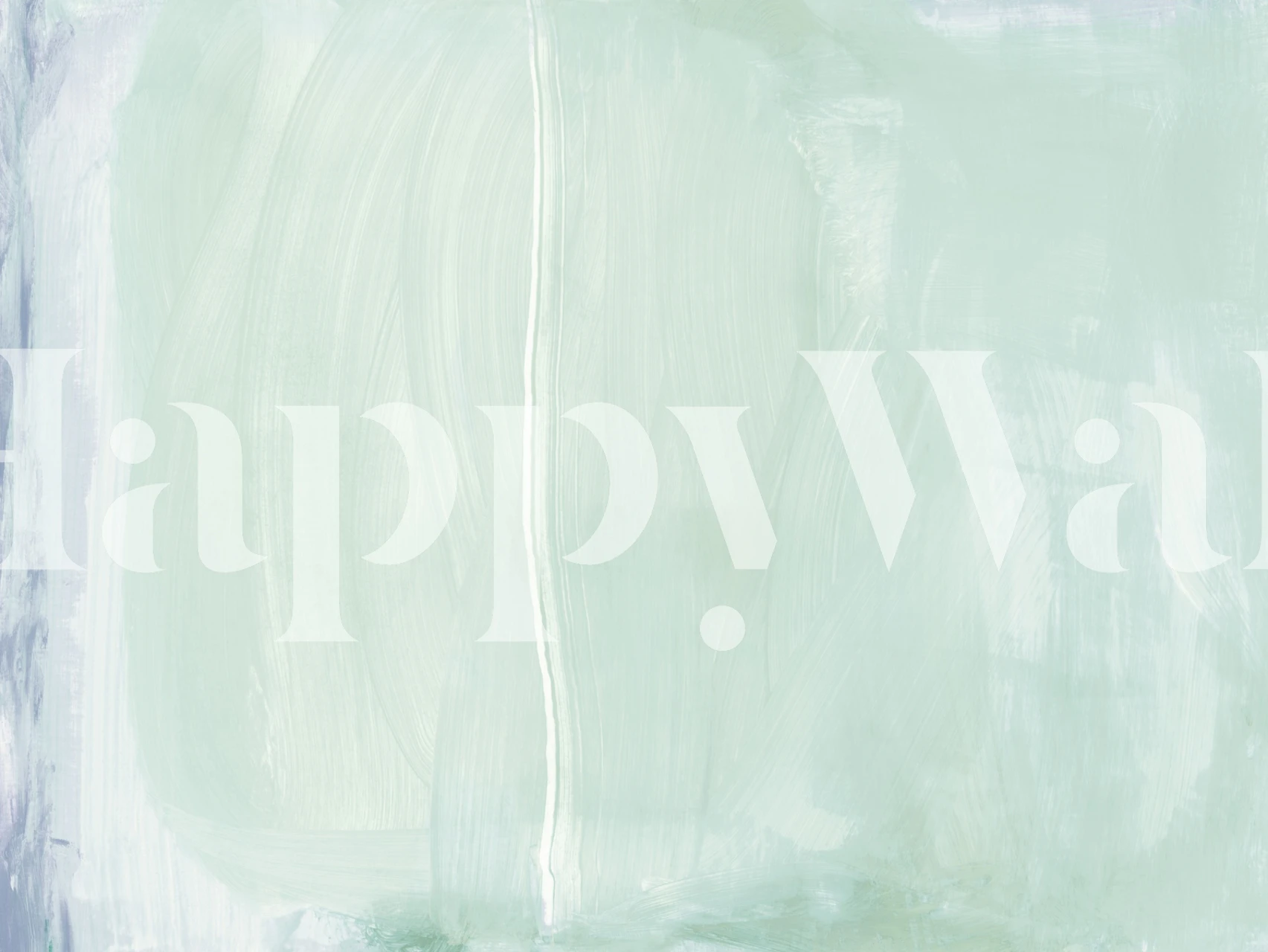 Soft atmospheric abstract aqua behang