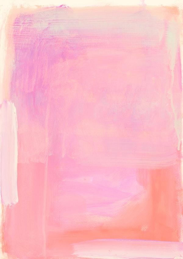 Blush Pink Gradient Brushstrokes