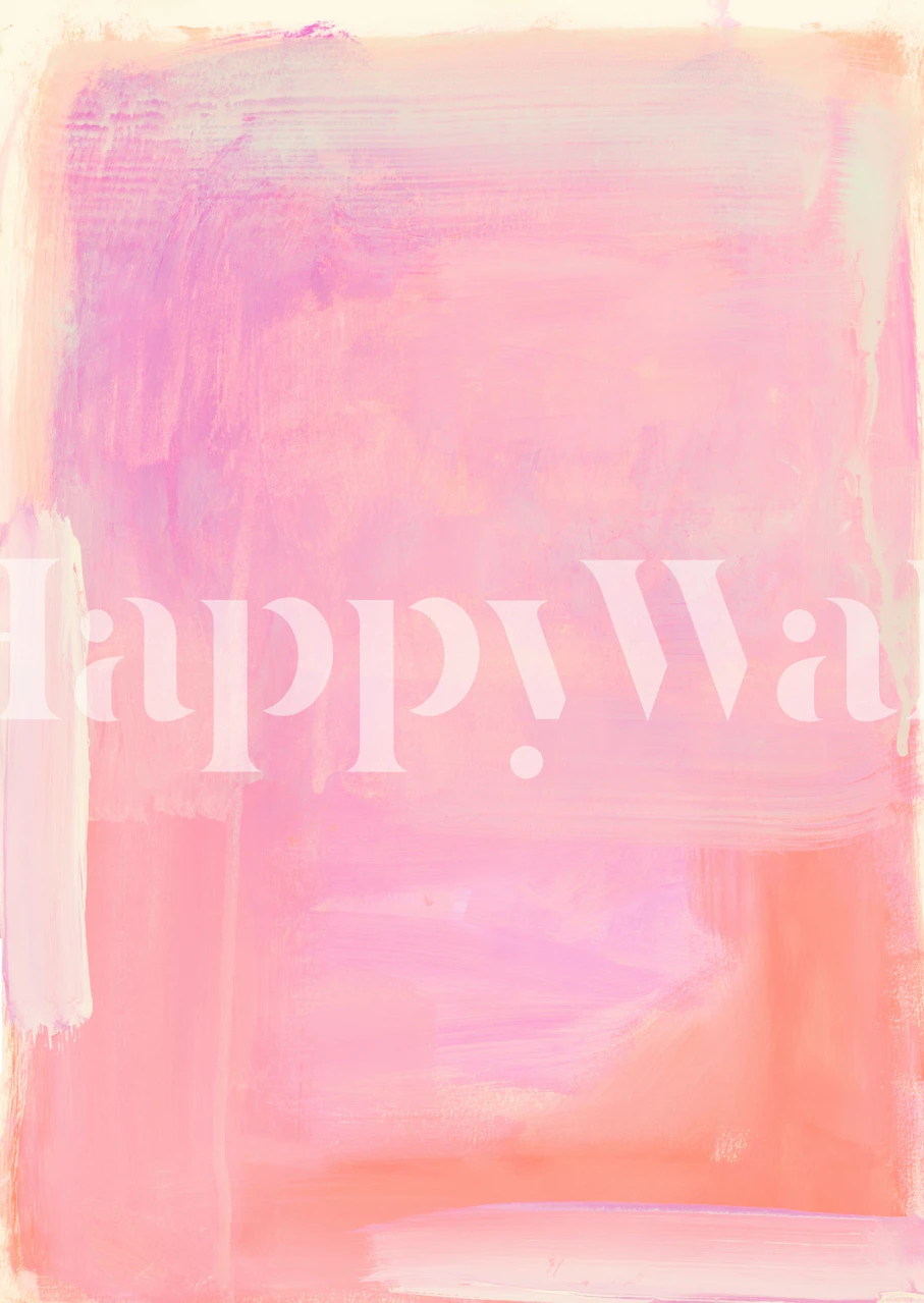 Blush Pink Gradient Brushstrokes tapeet