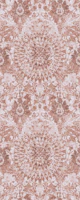 Terracotta Mandala Damask tapety