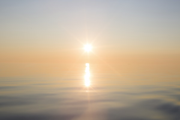 Sunset over the Baltic Sea