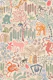 Tropical jungle safari warm earthy