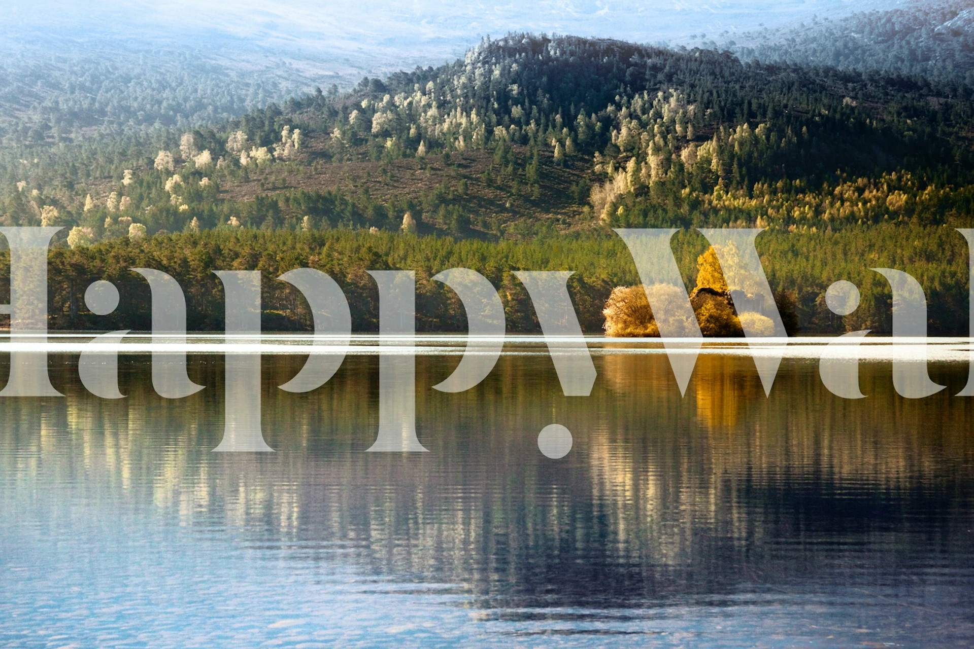 Highland Reflections wallpaper