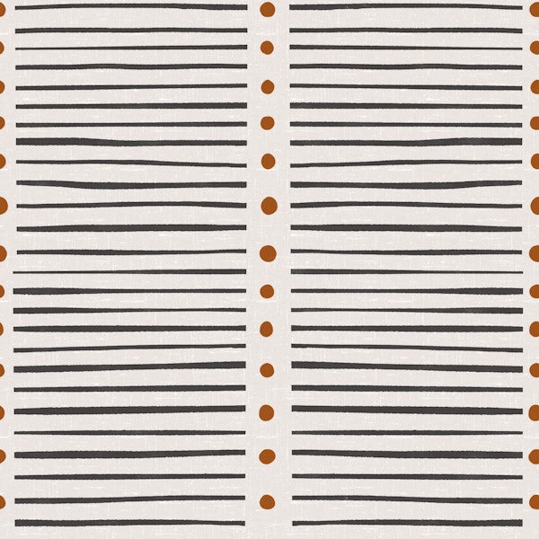 Scandinavian Stripe Notebook Lines