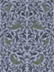 Lavender Sage Songbird Foliage Mural