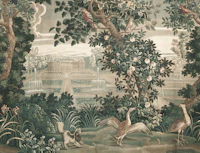 Antique Garden Tapestry - Vintage Tones tapete