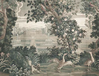 Antique Garden Tapestry - Faded Antique tapete