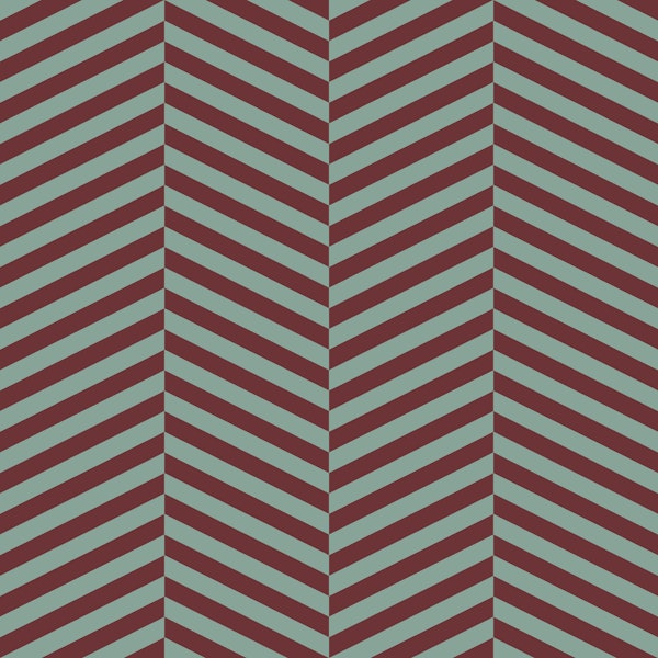 Herringbone Sage green Burgundy maroon