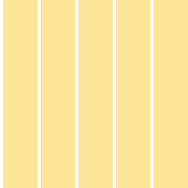Pine stripes on butter yellow