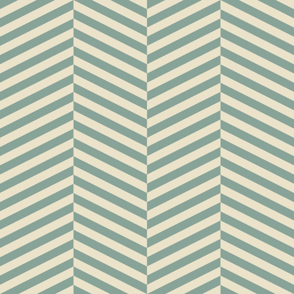 Muted Green light gold Herringbone