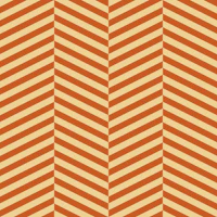 Herringbone Terracotta Burnt Orange yellow tapete