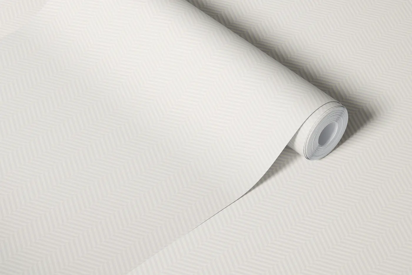 Herringbone Japandi look small wallpaper roll