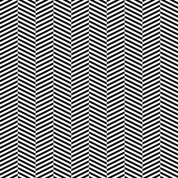 Herringbone black and white small