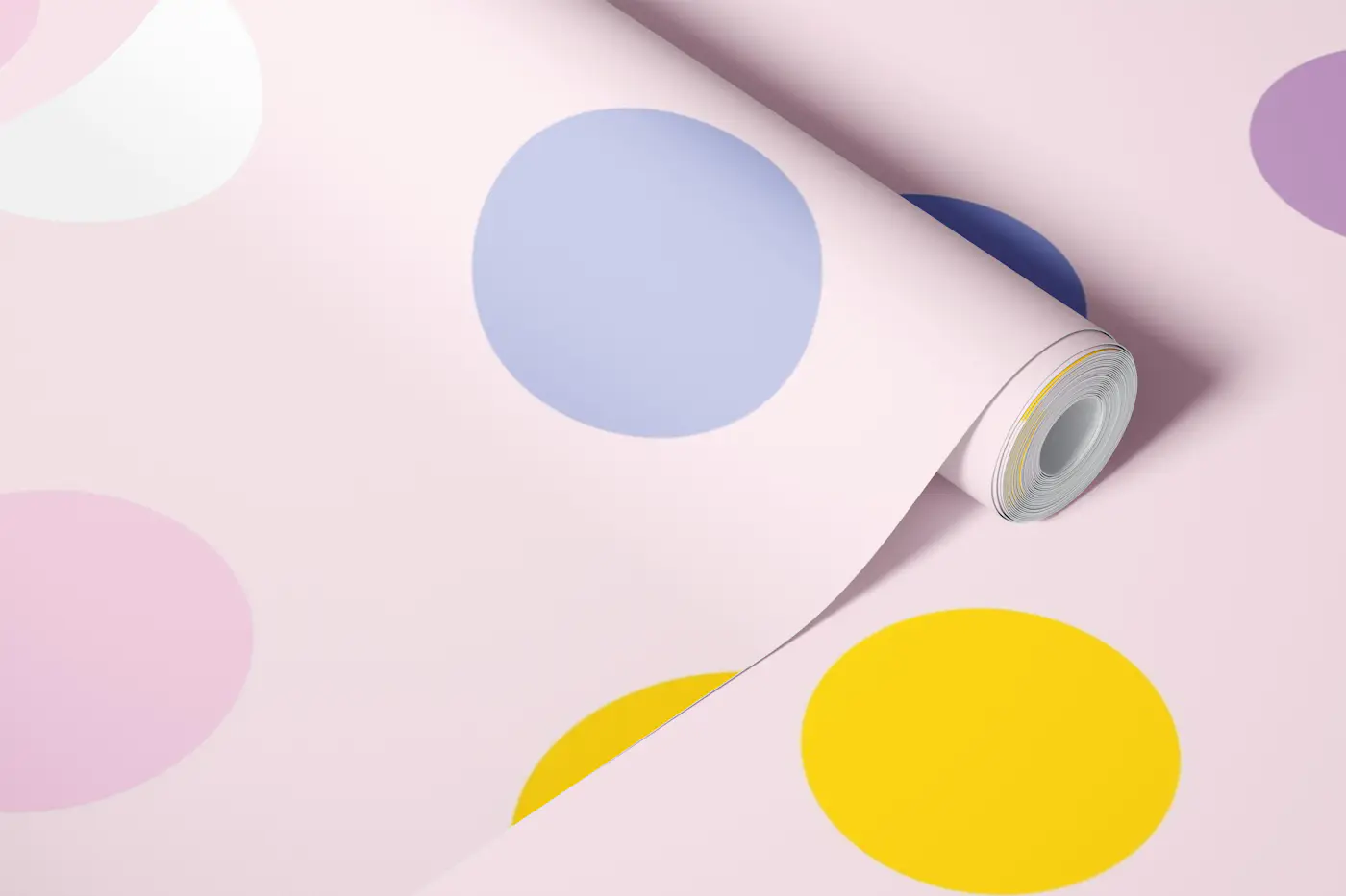Chic Colorful Confetti Design wallpaper roll