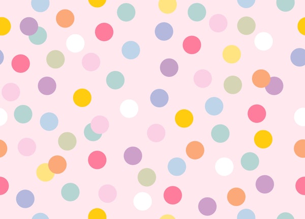 Chic Colorful Confetti Design