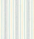modern hand drawn playful stripes - blue