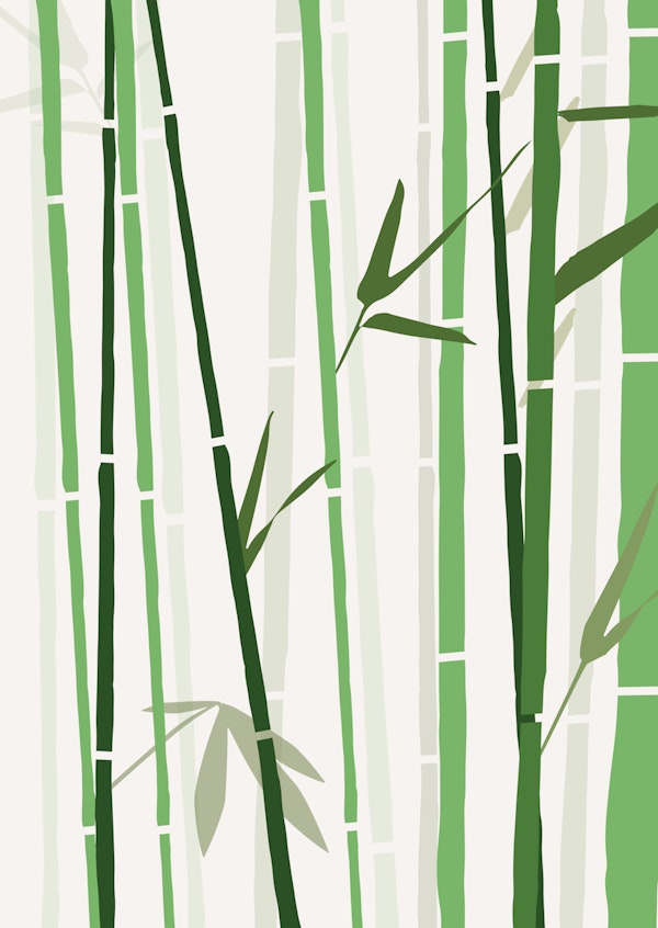 Modern Bamboo Forest