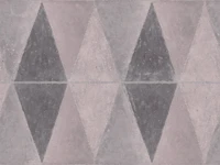 Artistic Rhombuses Warm Gray papiers peint