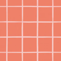 Modern Scandi Peach Plaid Small Check wallpaper