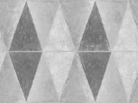 Artistic Rhombuses Gray papiers peint
