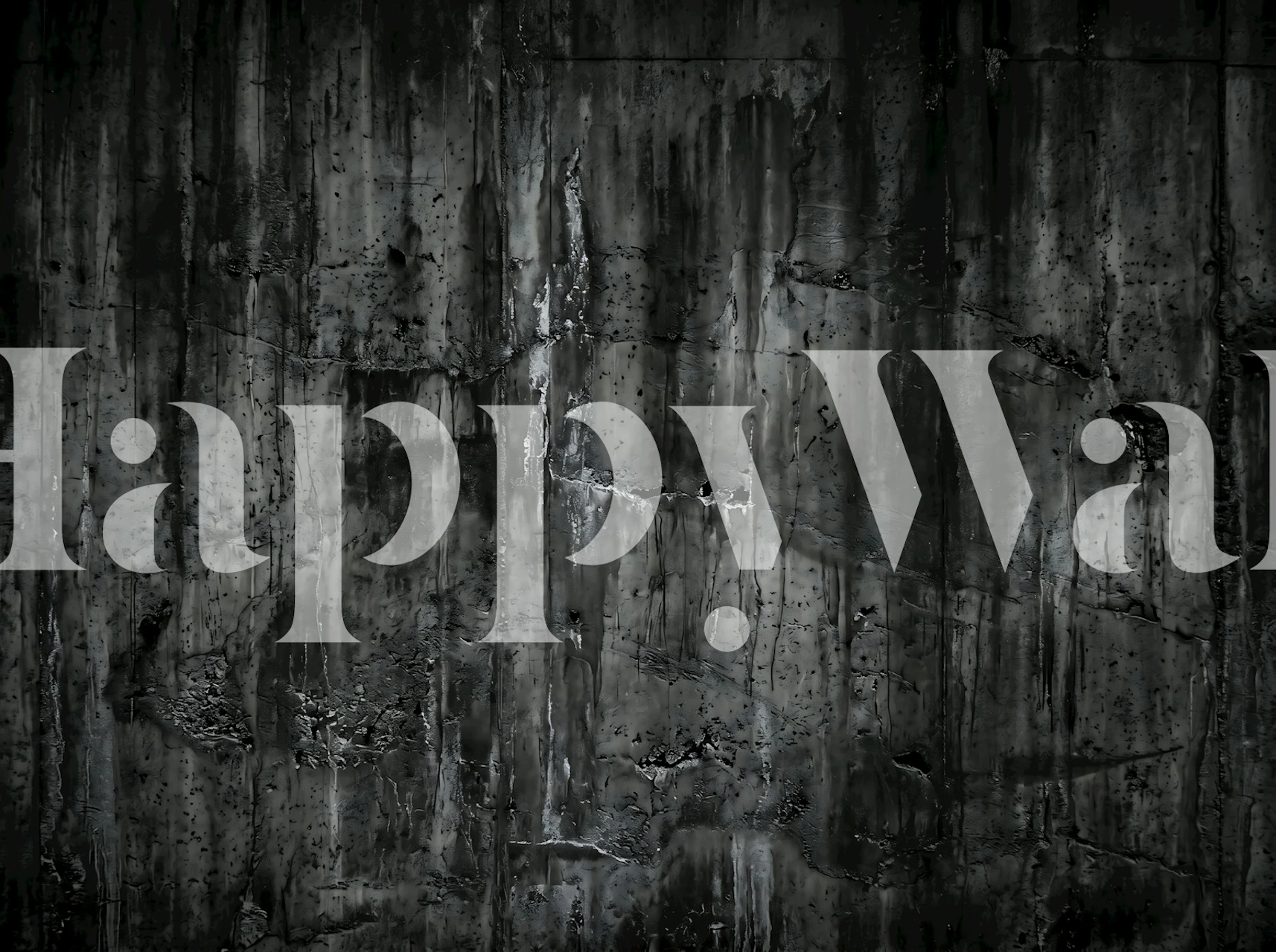 Dark concrete wall texture wallpaper example