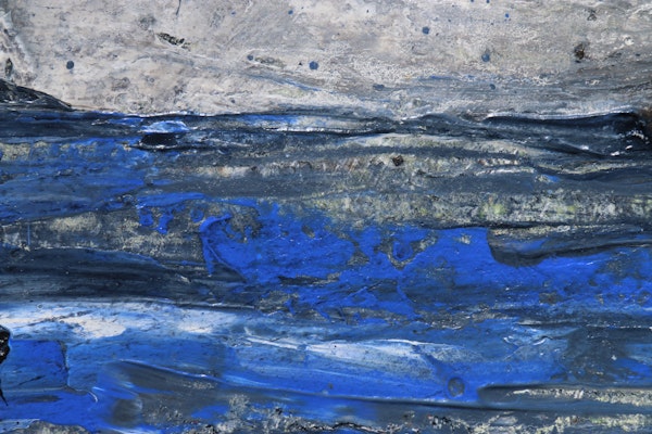 Elegant Abstract Blue Piece