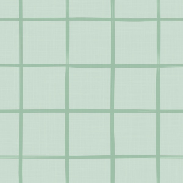 Graphic Sage Green Large Checkered Grid