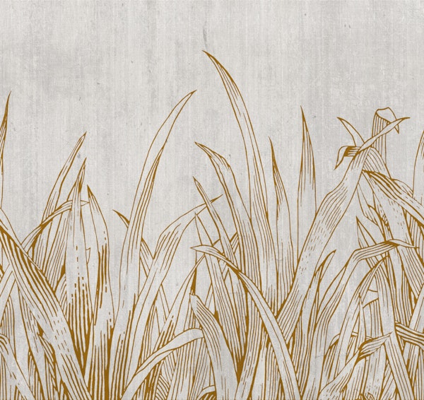 lying in the grass Sepia