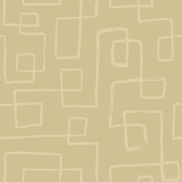 Warm Neutral Geometric Lines Pattern L