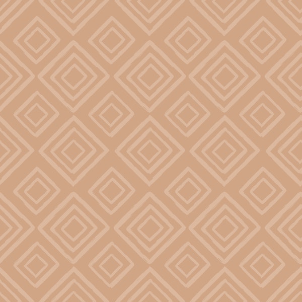 Tan Ikat Diamonds Pattern L