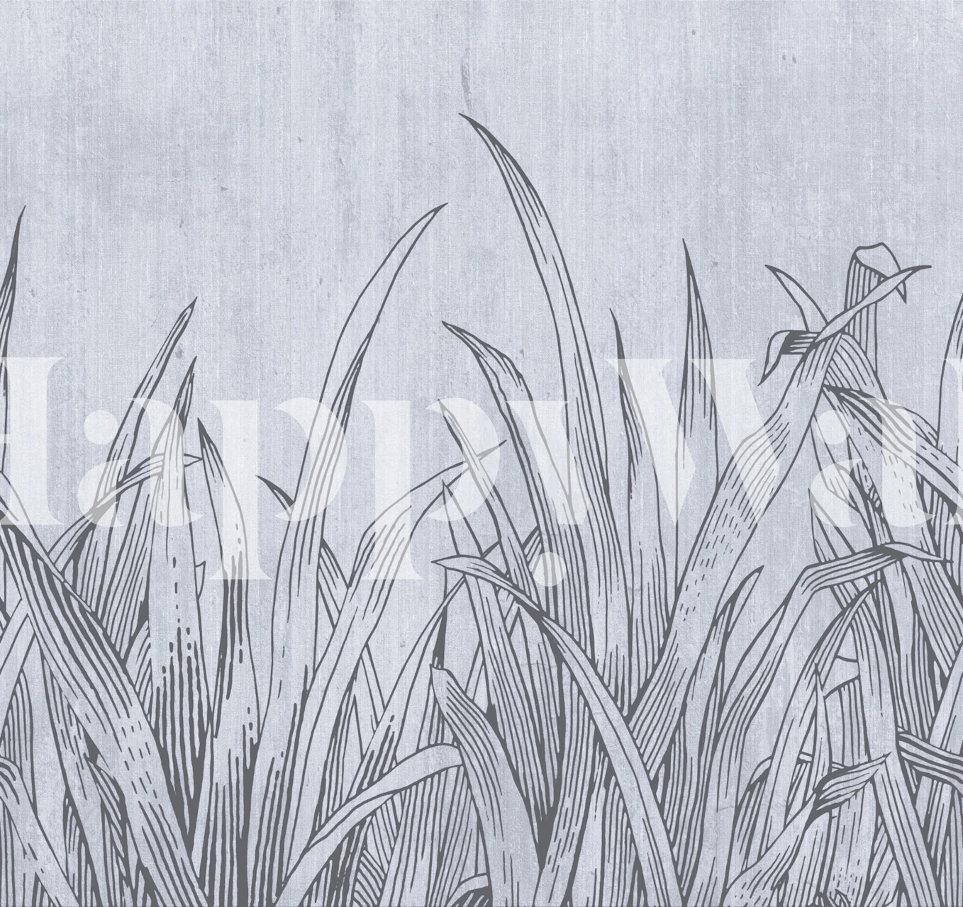 Lying in the grass cold grey wallpaper
