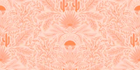 Desert Palm Sunrise Peach tapety