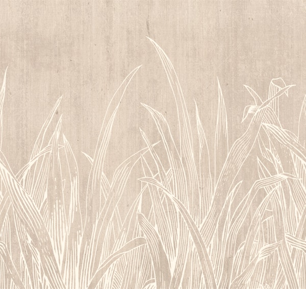 lying in the grass beige